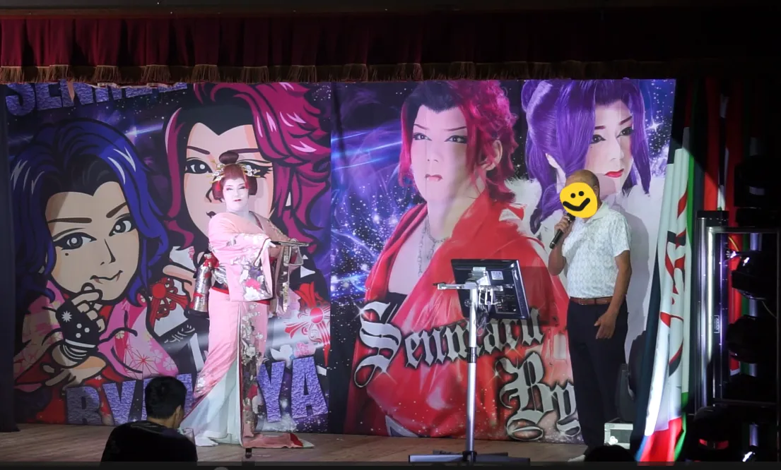 演者と舞台共演!船生かぶき村イベント